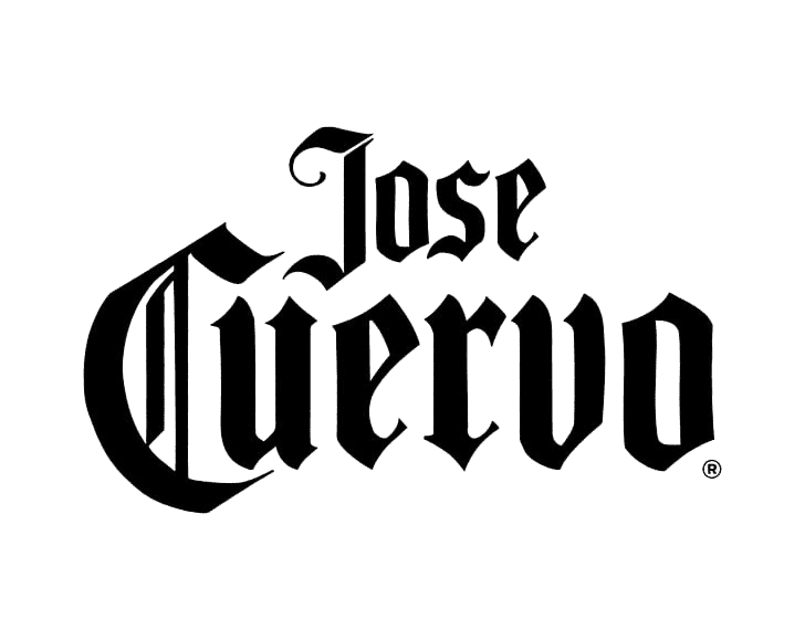 Jose Cuervo logo in bold black text on a transparent background.
